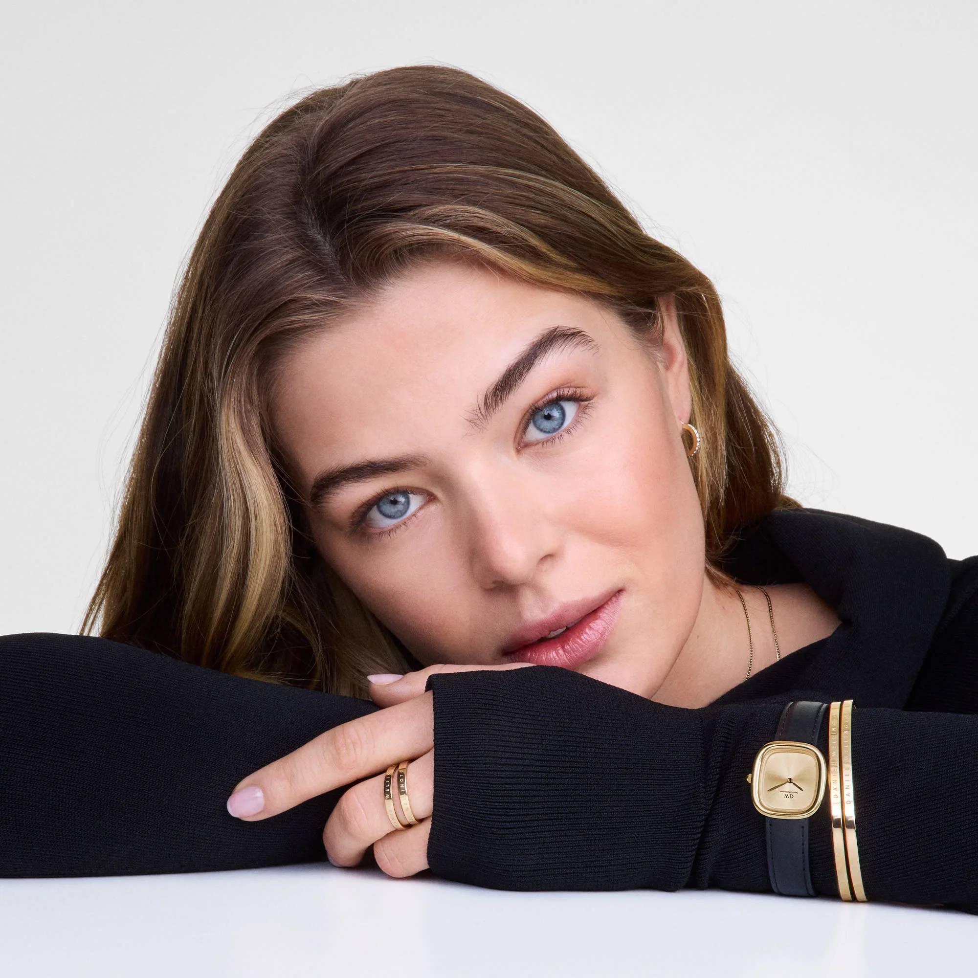 Orologio Donna Daniel Wellington Classic Margot Oro Nero DW00100878